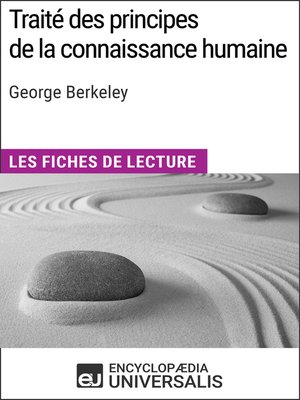 cover image of Traité des principes de la connaissance humaine de George Berkeley